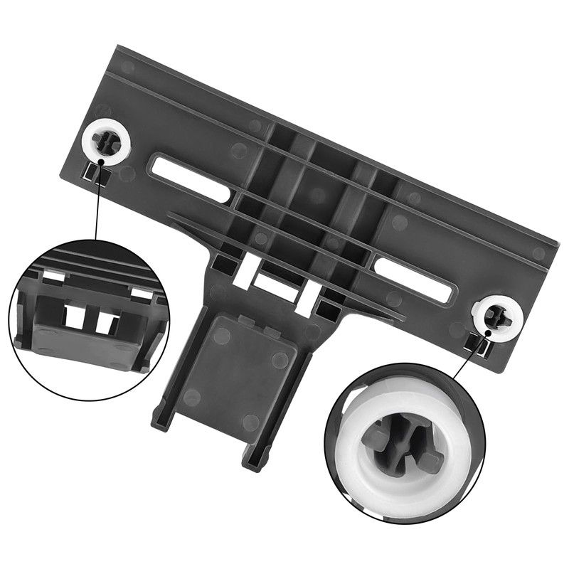 1 Kit Pack Dishwasher top rack repair kit W10350376, fit