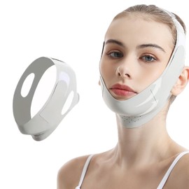 Chin Strap for CPAP Users, Snore Stopper Adjustable, Chin Strap for Sleeping Comfortable Stop Snoring Solution, Anti Snoring Devices Breathable and Reusable