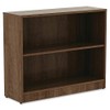 Lorell Walnut Laminate Bookcase, 29.5" x 36" x 12"