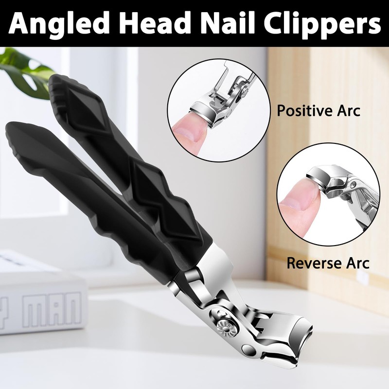 Clipmaster Pro Master Toenail Clipper, Portable Ultra Sharp Nail Clippers