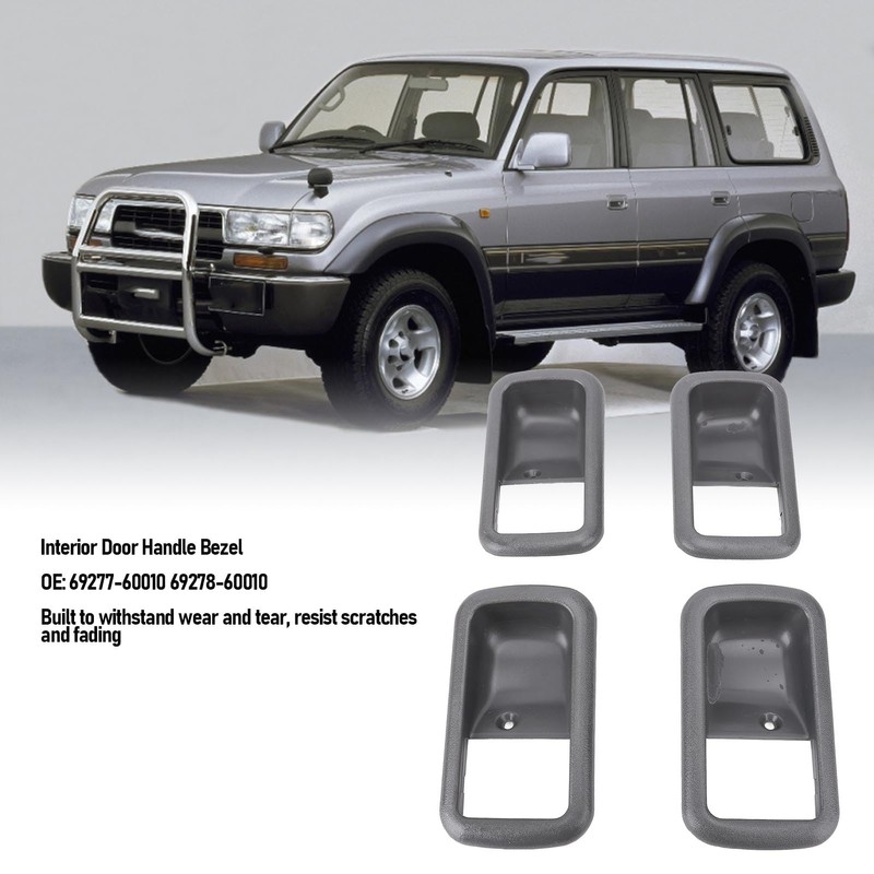 4 Pcs Inner Door Handle Bezel 69277-60010 Replacement for 80