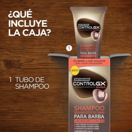 Just For Men Shampoo Desvanecedor Control Gx Barba 2-pack                                                                                             