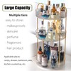 Growsun Rotating Makeup Organizer for Vanity 3 Tier Lazy Susan