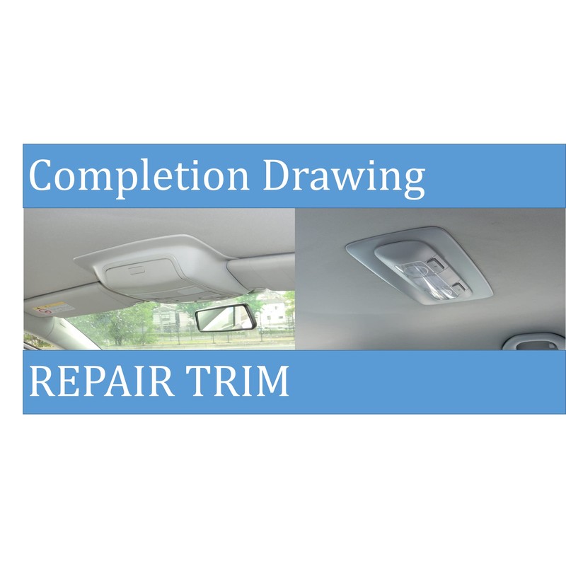 CASPORT CAVW030 VW Golf 5/6 Roof Lining Repair Trim S,