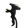 4 Finger Archery Release Aid Grip Adjustable Aluminum Alloy Compound