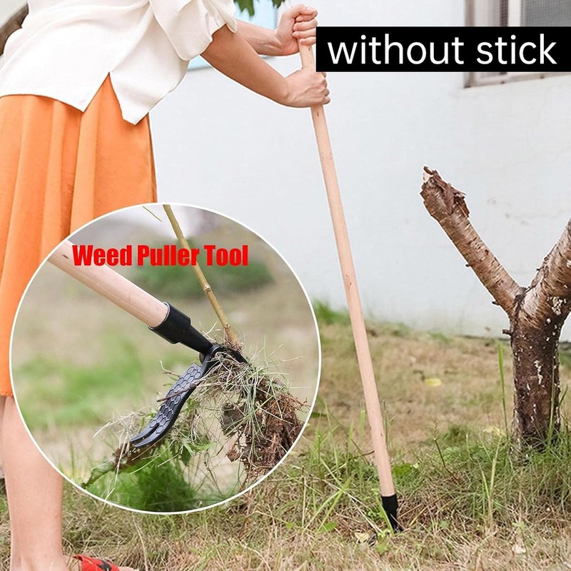 Versatile Gardening Weeding Tool Head - Root Remover & Bending-Free