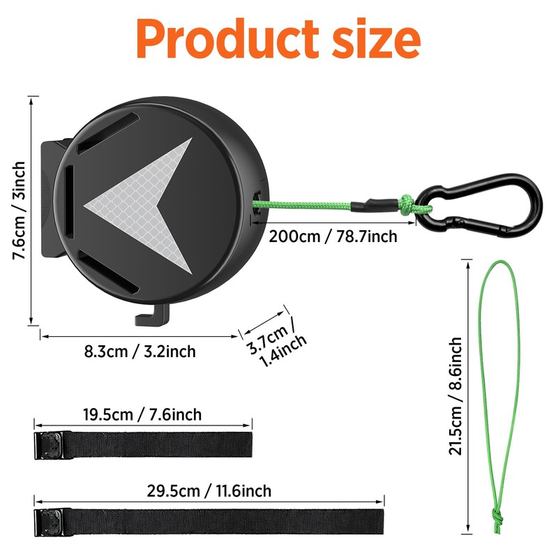 COTOP 2 m Bicycle Tow Rope for Children, 120 kg