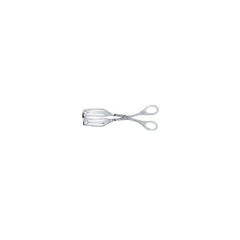 Alessi Pastry Tongs, Silver