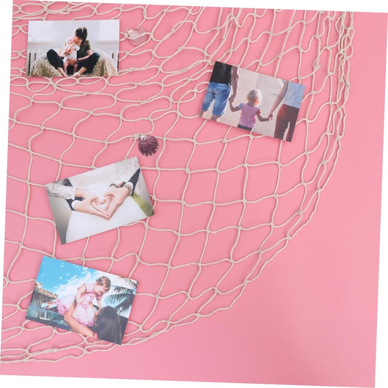 CORHAD Fishing Net Wall Hanging Decorative Fish Net Nautical Themed