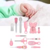 Baby Healthcare Kit Scissors Nail Clippers Tweezers Feeding Spoon Thermometer