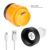 2pcs Electric Scooter Handlebar Lights LED Warning Light Handlebar Plug