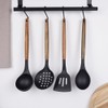 Slotted Spoon, Straining Ladle, Straining Ladle, Sieve Spoon, Skimmer, Thermoplastic