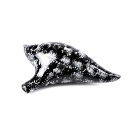 STL Ocarina - 12-Hole Ceramic C-Major Tenor Ocarina "Echo" (in 2 colors) - Beginner Ocarina - Color: Blue