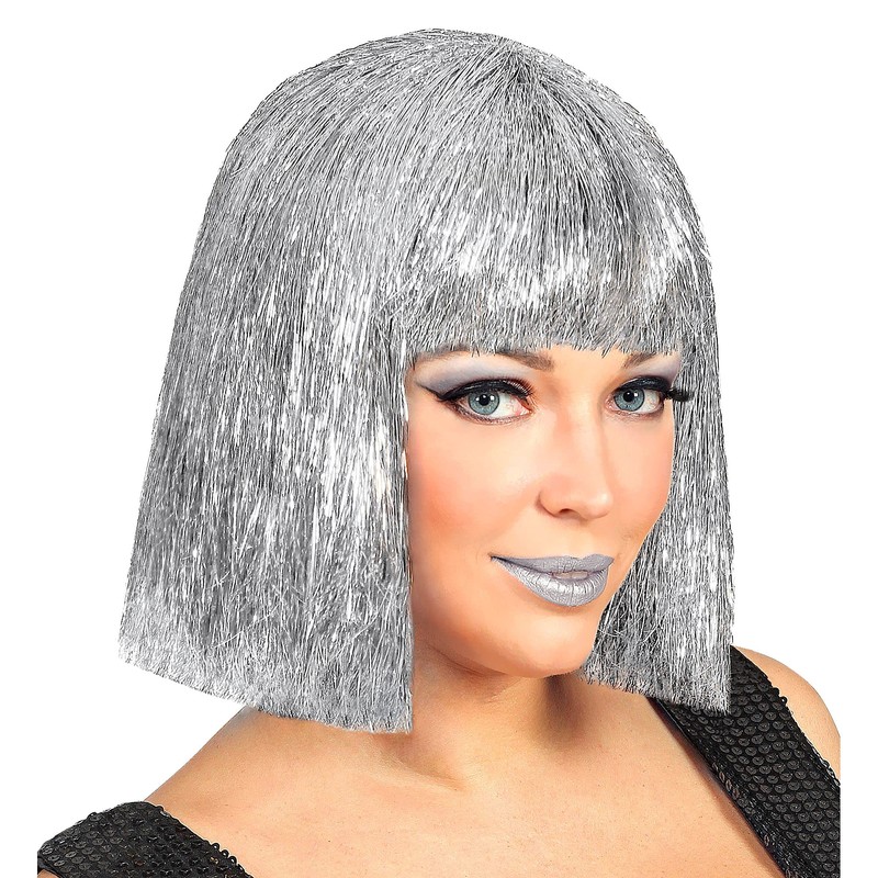 W WIDMANN MILANO Party Fashion - Women's Tinsel Wig, Bob