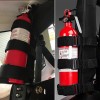 Car Roll Fire Extinguisher Holder Bar Adjustable Mount Bracket for