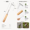 Manual Weeding Sickle for Garden & Crack Cleaning – Heavy-Duty