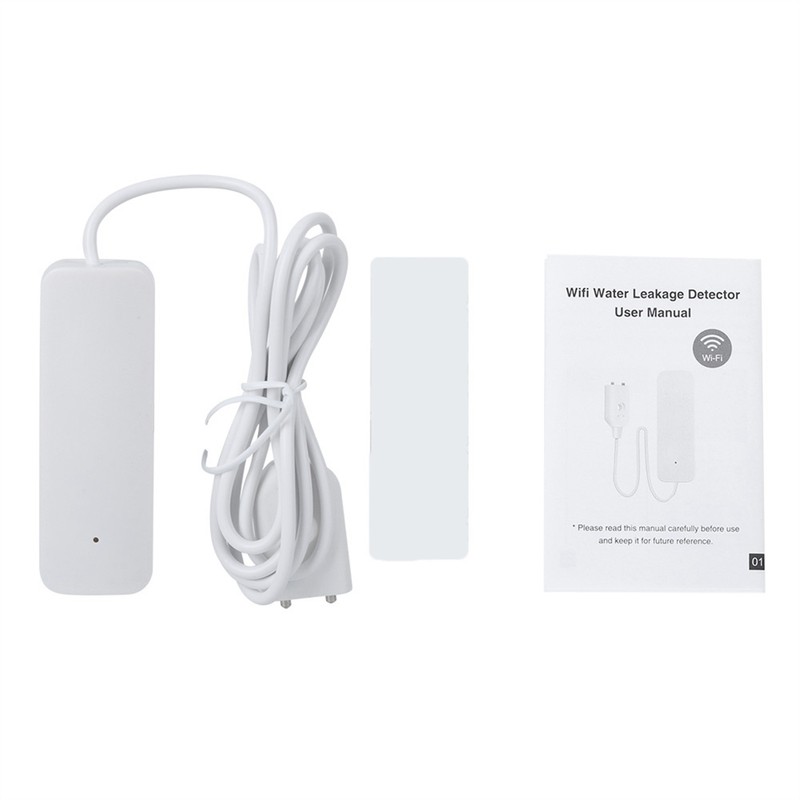 Smart Wifi Wireless Water Leakage Alarm Overflow Flood Level Leaks