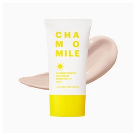 Nature Republic Sun Cream Chamomile Tone Up Soft 50ml / 네이처리퍼블릭 선크림 캐모마일 톤업 보송 50ml X 2