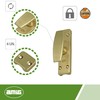Amig - MOD.19 WINDOW MOD.19 GOLD BRASS SECURITY LOCK WITH