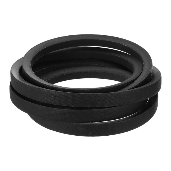 uxcell C130 Drive V-Belt, 133.5" Outside Circumference Rubber Wrapped Industrial