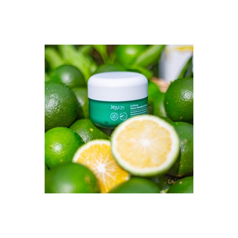 Jeju On Cutera Green Tangerine Cream 50ml / 제주온 큐테라