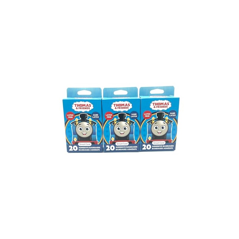 JJM Thomas and Friends Character Bandages, Assorted Designs, Box of