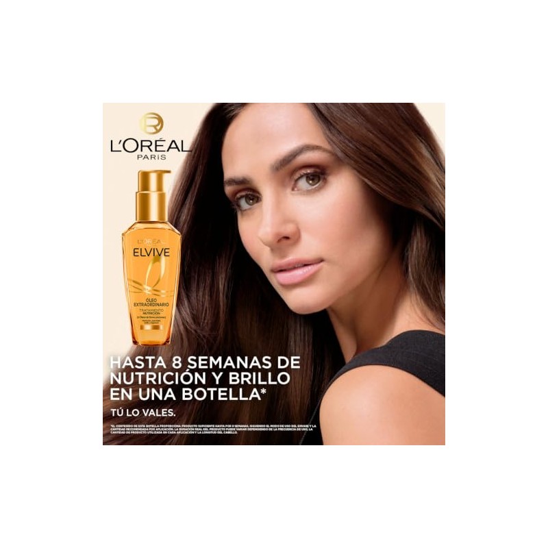 Elvive Tratamiento en Aceite LOréal Paris Óleo Extraordinario pelo más