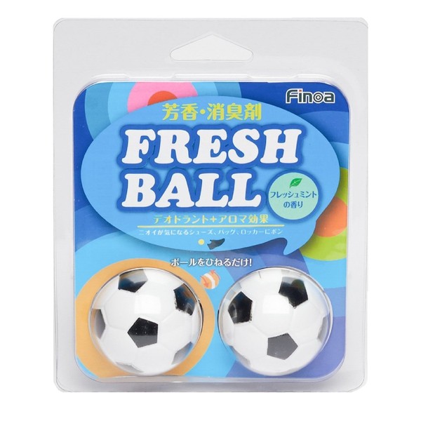 Finoa 5020 Freshball Soccer Ball, Mint Scent