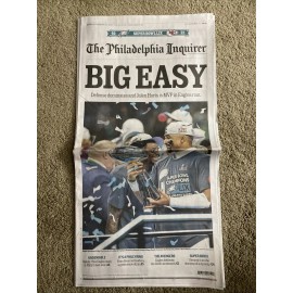 Philadelphia Eagles Philadelphia Inquirer February 10th 2025 Super Bowl Win