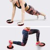 2 Pack Core Exercise Sliders - with 5 Levels Resistance