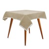 Sanders Classics 44" Square Tan Card (Bridge) Table Cover
