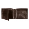 camel active Leder Geldbörse Pine Horizontal Wallet Brown Dunkelbraun