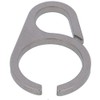 TRUSCO TPSF Tapestry Bar Hooks, Stainless Steel, Pack of 2
