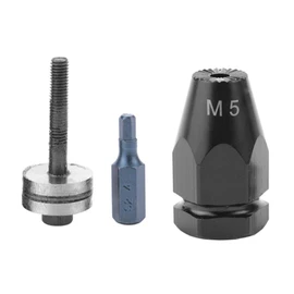 Rivet Nut Head, Pneumatic Rivet Parts Air Rivet Nut Pull Setter Tool M5 M6 M8 M10 Pneumatic Pull Setter Air Rivets Nut Head Rivnut Tools for Pneumatic Riveters (Hexagonal