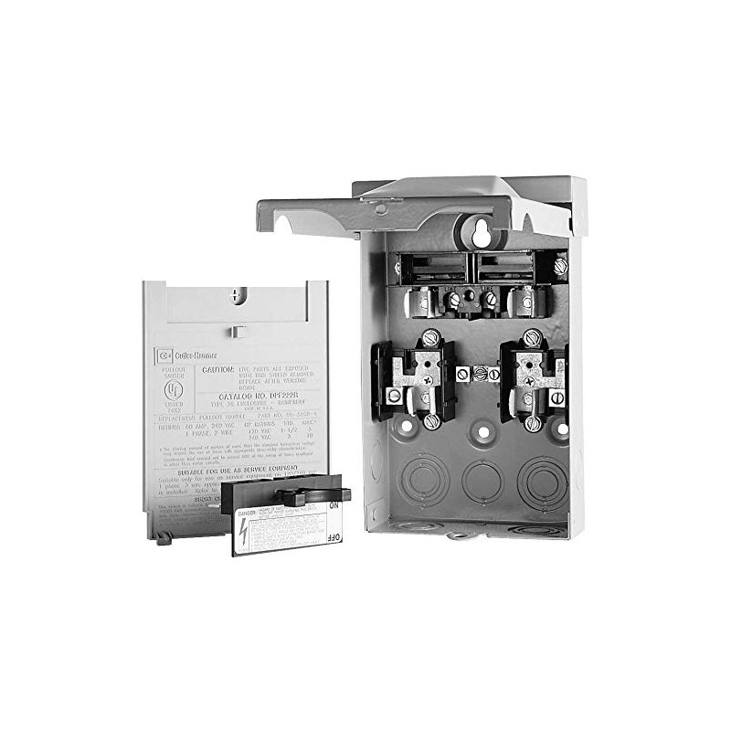 Eaton Cutler-Hammer CHDPF221R C-H DPF221R 30A 240V 1PH PULLOUT, Black