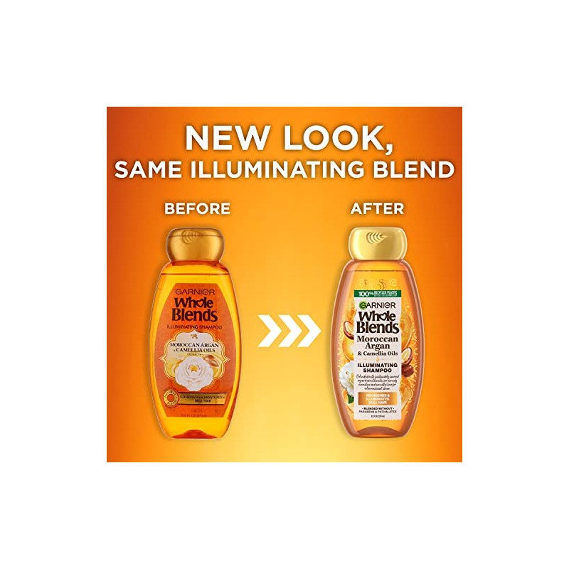 Garnier Whole Blends Illuminating Conditioner Moroccan Argan and Camellia Oils