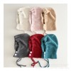 Kids' Winter Knit Balaclava Neck Warmer Beanie LF2941 Free Size/Light Pink 3ea
