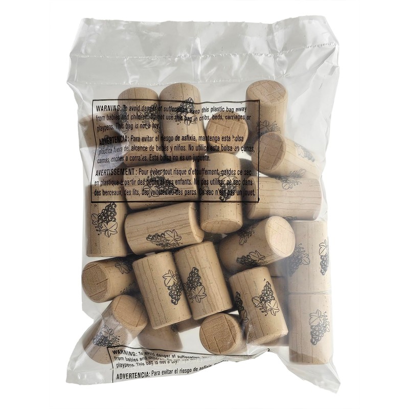 Home Brew Ohio Nomacorc Synthetic Wine Corks #9 x 1