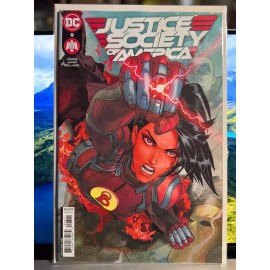 JUSTICE SOCIETY OF AMERICA (3RD SERIES) #8A NM; DC | GEOFF JOHNS - WE COMBINE