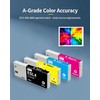 ESL4 ESL4-BK ESL4-CY ESL4-MG ESL4-YE Compatible Ink Cartridges Set
