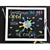 Loddie Doddie Magnetic Chalkboard - for Kitchen and Wall Decor