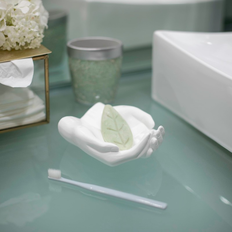 Danya B. CSK8076 Handle with Care Hands Holder, White Poly