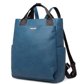 Guscio Basic Italy 120936 Women's Backpack, A4 Compatible, Commuting to Work or School, 13-14 in PC Compatible, Casual Tote Type, Rucksack, Storage Capacity, Stylish, bule, Free Size