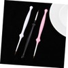 Healeved 3pcs Nail Art Liner Brush Creative Nail Art Tools