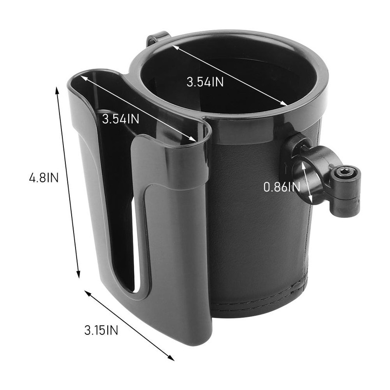 Bike Moble Phone Cup Holder Handlebar with Cell Phone Keys