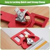 Poiyham Adjustable Angle Track Saw Square, Guide Rail Square with