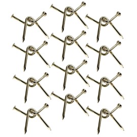 Twisted Nail Puzzle, Bundle of 12 Identical Puzzles, for Ages 13 and Older