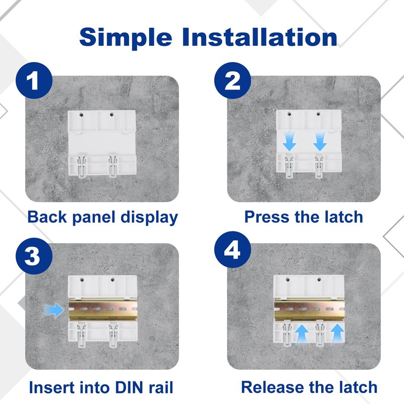 63A 110/120V Triple Power Automatic Transfer Switch,Automatic Switching Between Utility