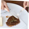 ABOOFAN 1 Set Stainless Steel Cutlery Fork Spoon Kit with