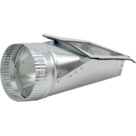 HVAC Premium Stick-on Take-Off | Take Off Duct | This 4" Galvanized Steel Metal Duct is Compatible with Duct 4"